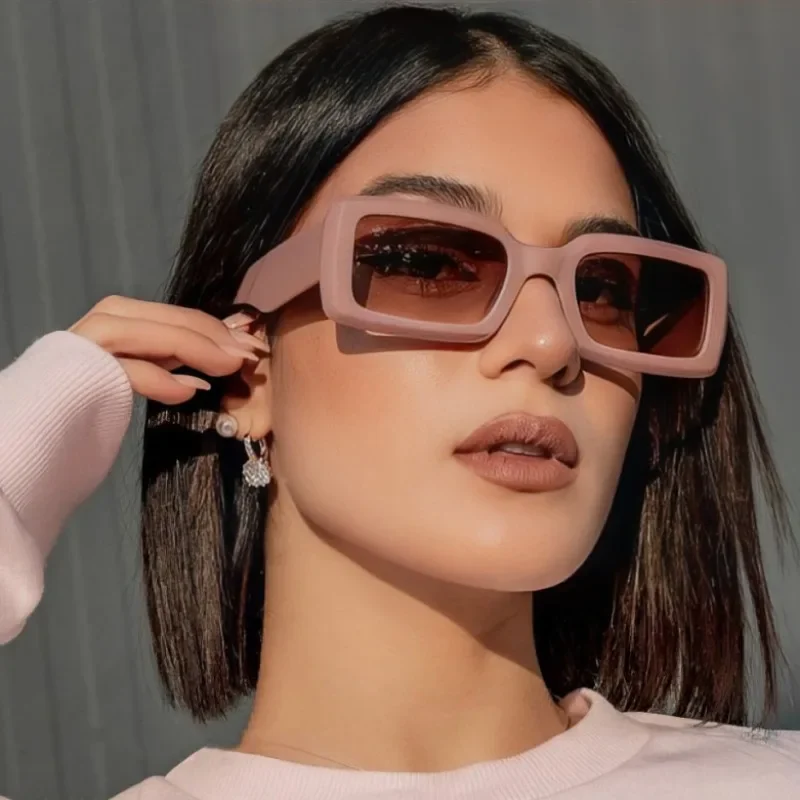 Nieuwe kleine rechthoekige dam - Sunglasses Uv400 recensie en prijs