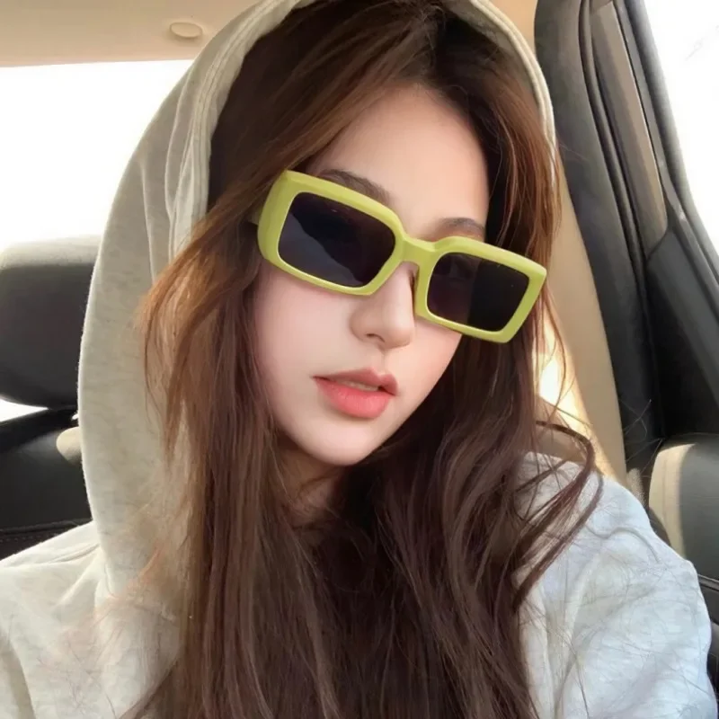 Nieuwe kleine rechthoekige dam - Sunglasses Uv400 recensie en prijs