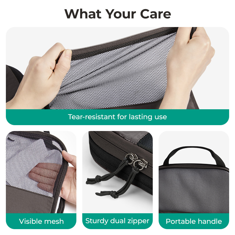 BAGSMART 6PC compressieverpakk - Travel Luggage Set recensie en prijs