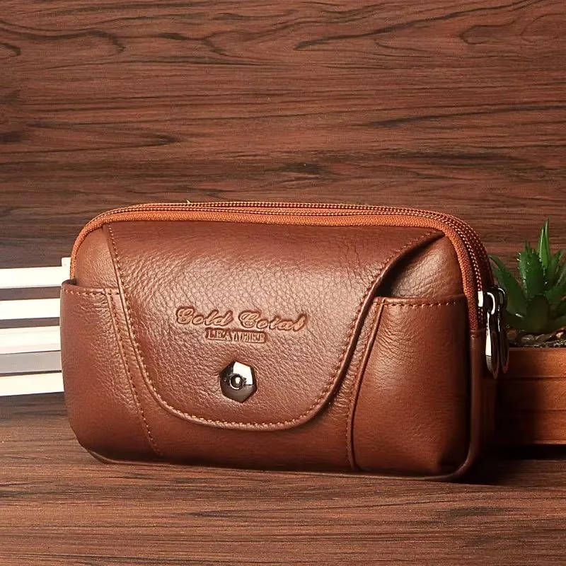 Heren echt lederen telefoon-/m - Leather Wallet Men recensie en prijs