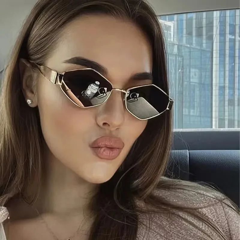 Modieuze, veelhoekige zonnebri - Sunglasses Uv400 recensie en prijs
