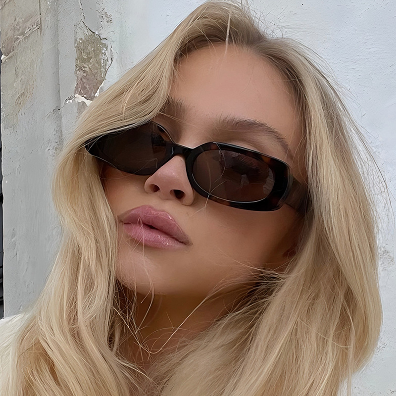 1 stuks lichte luxe rechthoeki - Sunglasses Uv400 recensie en prijs