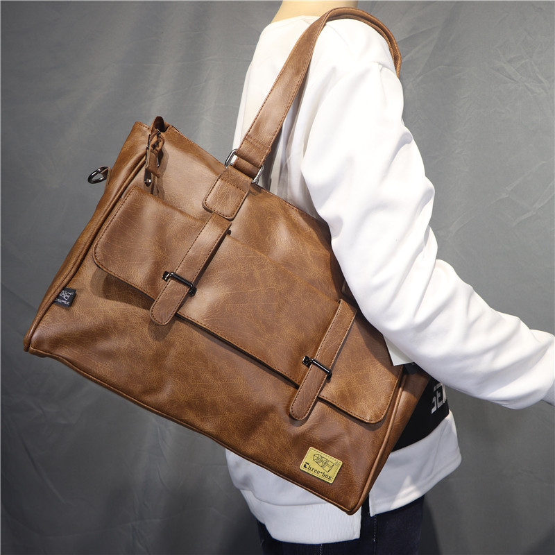 Koreaanse modeontwerper ledere - Leather Briefcase recensie en prijs