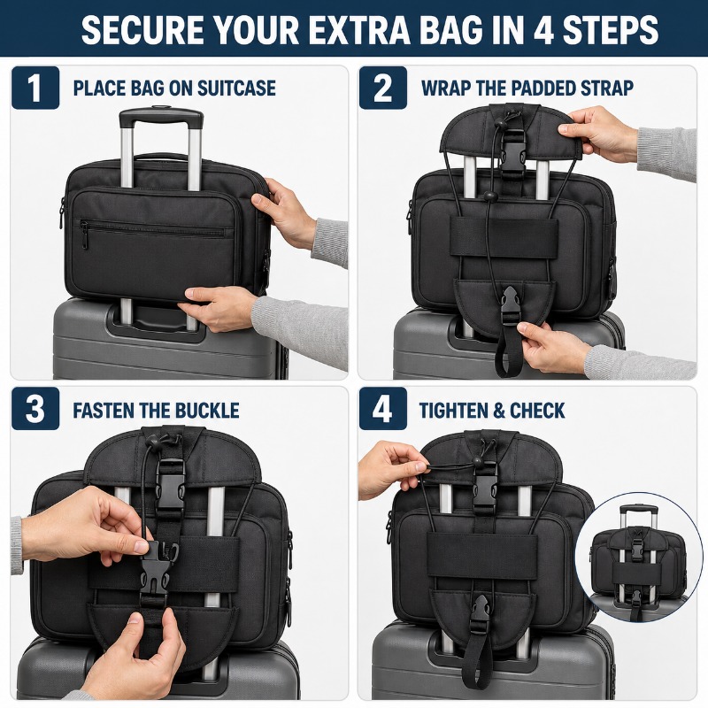 1 stuk slijtvaste Oxford koffe - Travel Luggage Set recensie en prijs
